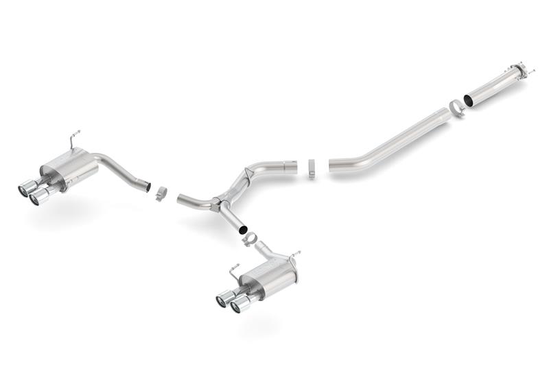 Subaru WRX STI Performance Exhaust - Borla - Cat Back ATAK - `15-`21
