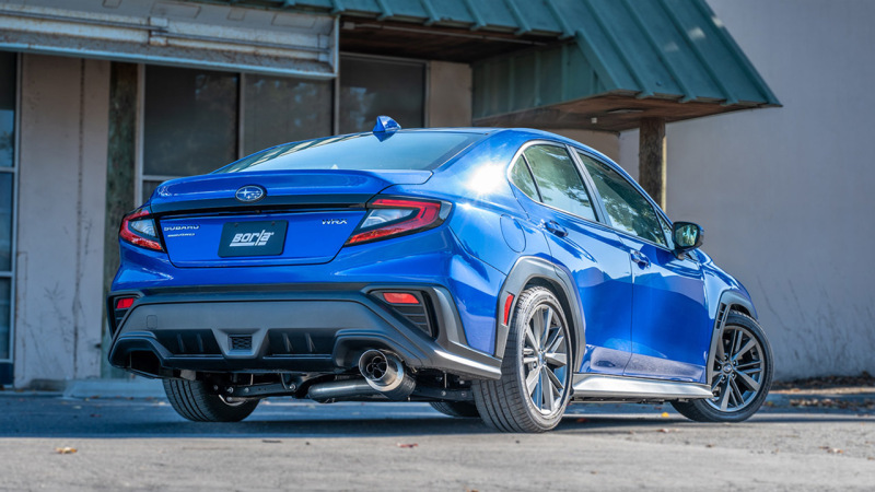 Subaru WRX Performance Exhaust - Rear Passenger Side Exit - Borla - ATAK Cat Back - `22-`25