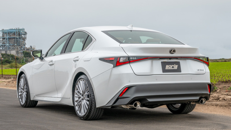 Lexus IS200T Performance Exhaust - Borla - S-Type Cat Back - `16-`17