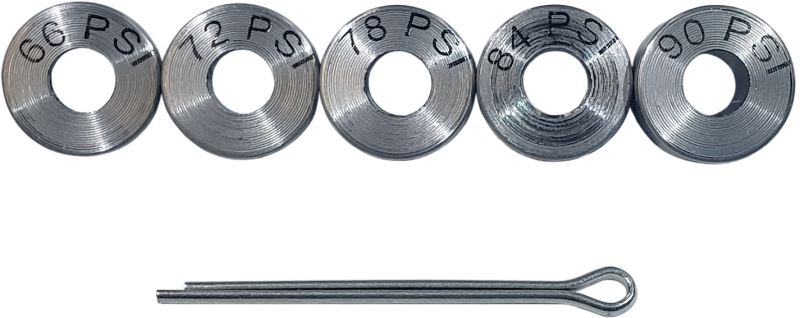 Ford BP Shim Kit - Boundary - I4 Shim Kit (7/14/21/28/35 PSI) w/Retaining Pin - `89-`05