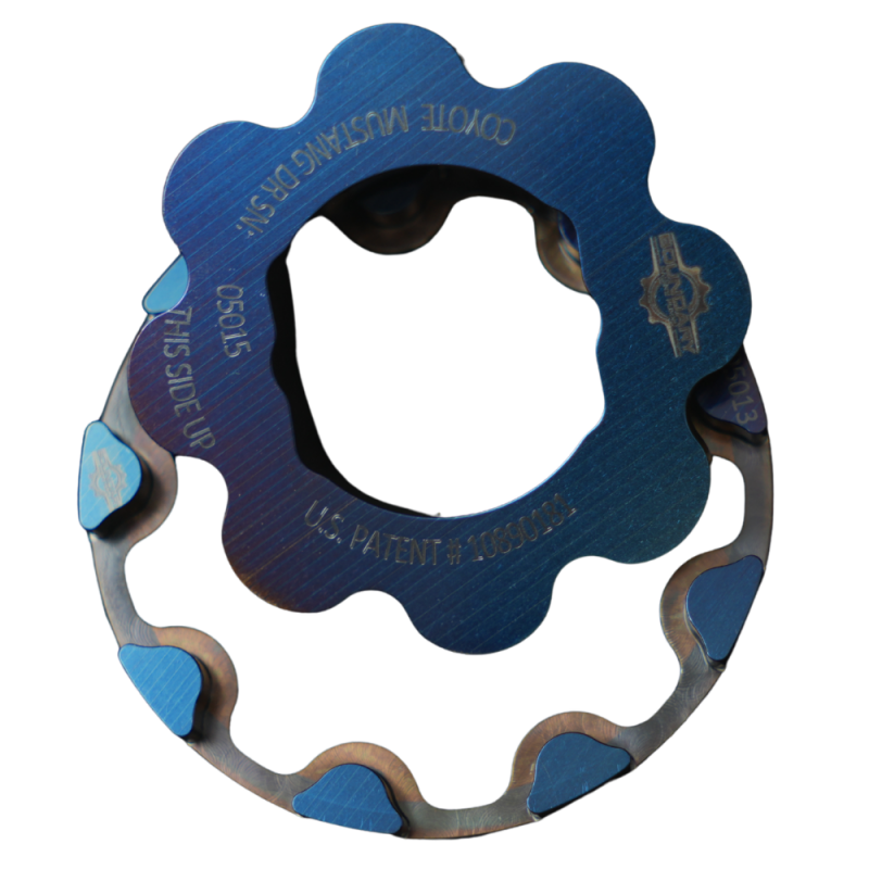Ford Mustang Oil Pump Gear - Boundary - Billet Dual Rotor MartenWear Treated - `11-`27