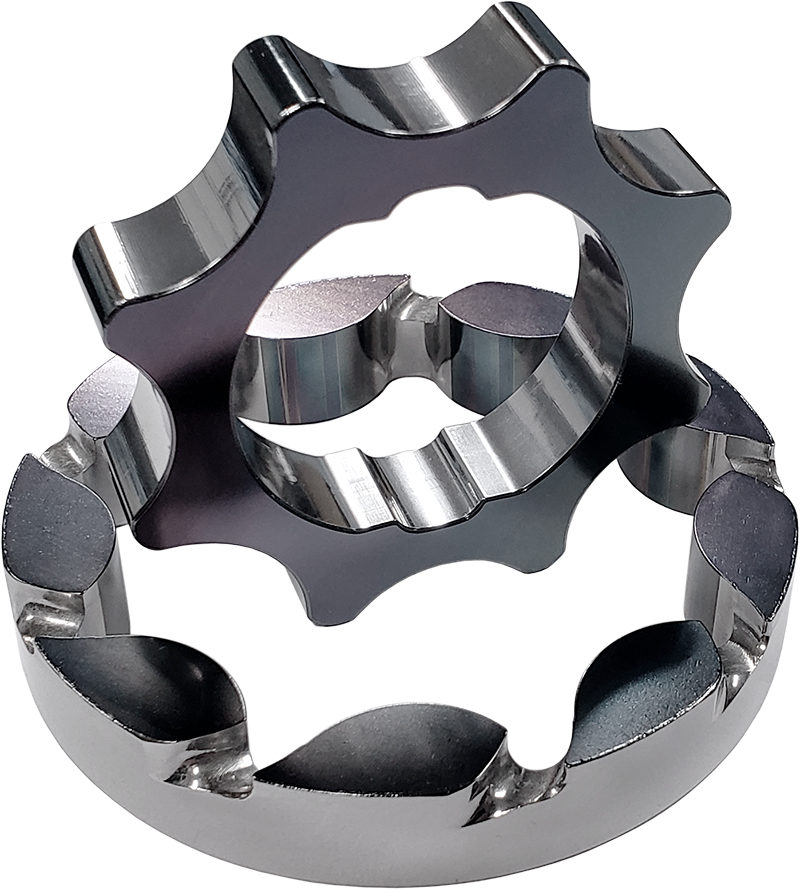 Ford Shelby GT500 Oil Pump Gear - Boundary - Vane Ported MartenWear Treated - Black - `11-`27