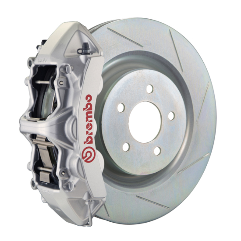 Chevrolet Camaro Brake Kit - Front - Brembo - 6 Piston Cast 355x32 1pc Rotor Slotted Type1 - Silver - `16-`27