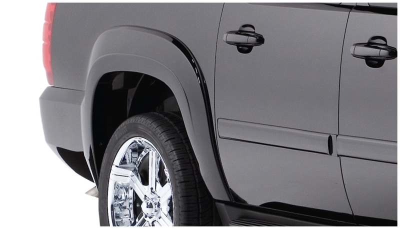 Chevrolet Suburban 1500 Fender Flares - Front + Rear - Bushwacker - OE Style - Black - `07-`14