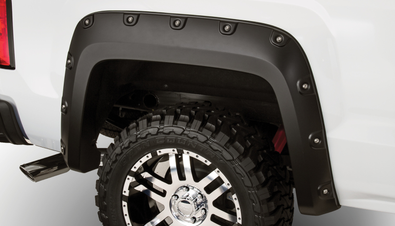 GMC Sierra 1500 Fender Flares - Bushwacker - Boss Pocket Style - Black - `07-`13
