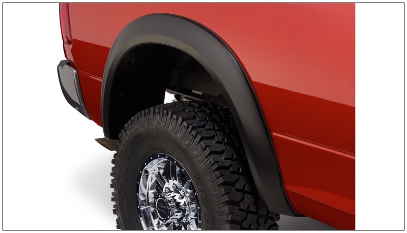Dodge Ram 1500 Fender Flares - Rear - Bushwacker - Extend-A-Fender Style - Black - `06-`08