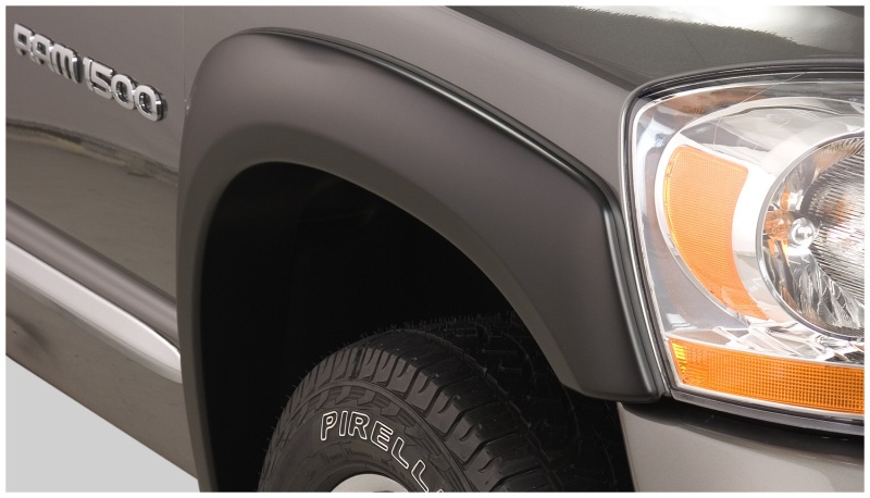 Dodge Ram 1500 Fleetside Fender Flares - Bushwacker - OE Style - Black - `02-`08
