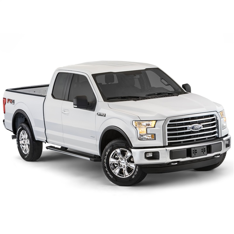 Dodge Dakota Fleetside Fender Flares - Front + Rear - Bushwacker - OE Style - Black - `97-`04