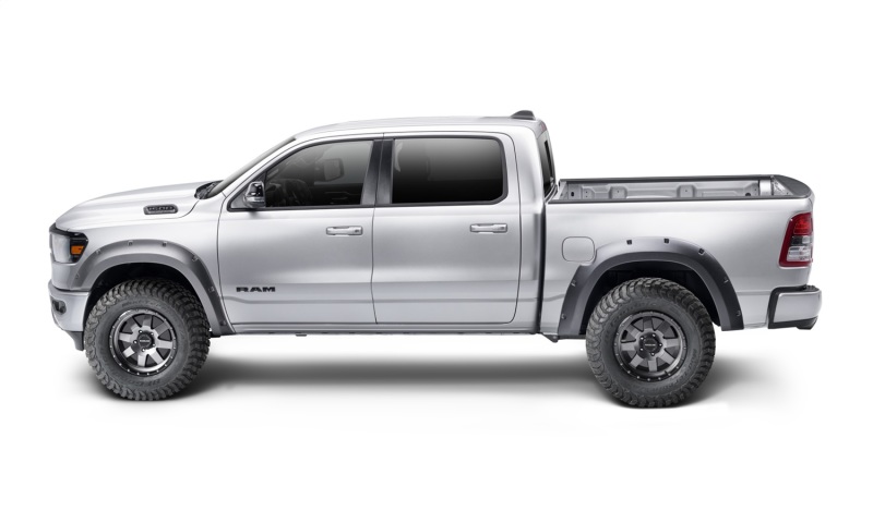 Dodge Ram 1500 Fender Flares - Front + Rear - Bushwacker - Forge Style - Black - `11-`21