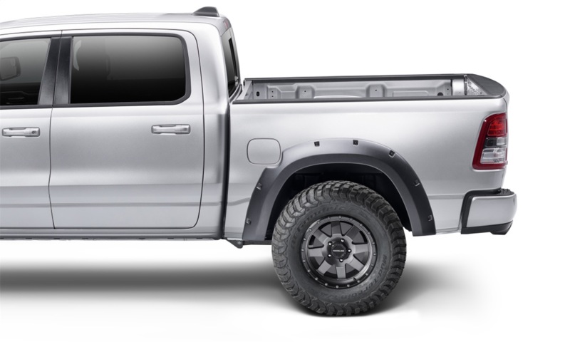 Dodge Ram 1500 Fender Flares - Front + Rear - Bushwacker - Forge Style - Black - `11-`21