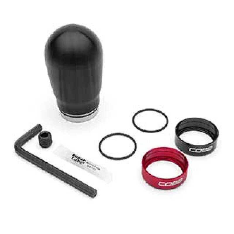 Subaru BRZ Shift Knob - COBB - Tall Weighted COBB Knob - Black - `12-`27
