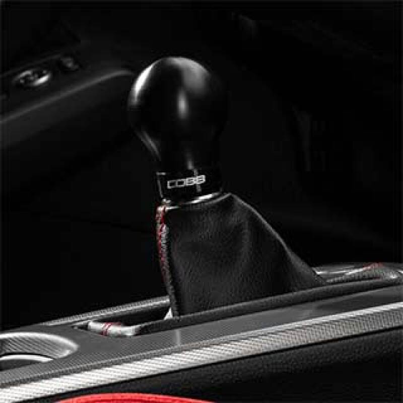 Honda Civic Type R Shift Knob - COBB - 6-Speed Short Weighted Cobb Knob - Black - `22-`27