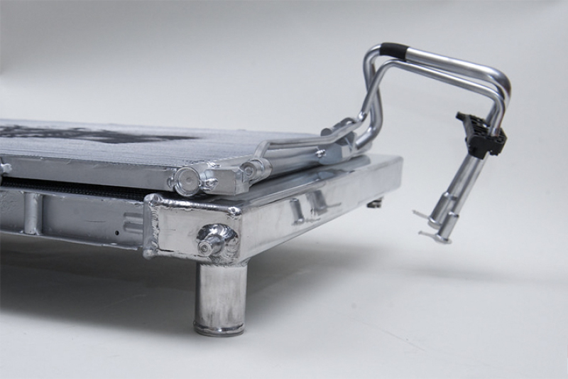 Infiniti G37 Aluminum Radiator - CSF - Triple-Pass, 2-Row, Exclusive B-Tube Technology - Smooth Satin Finish - `08-`13