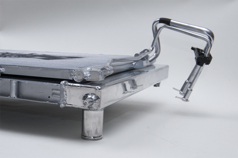 Infiniti G37 Aluminum Radiator - CSF - Triple-Pass, 2-Row, Exclusive B-Tube Technology - Smooth Satin Finish - `08-`13