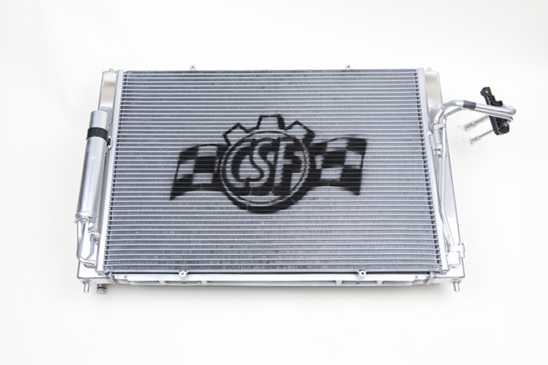 Infiniti G37 Aluminum Radiator - CSF - Triple-Pass, 2-Row, Exclusive B-Tube Technology - Smooth Satin Finish - `08-`13