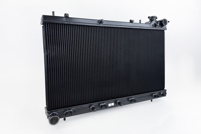 Subaru Forester XT Radiator - CSF - All Aluminum, 42mm 2-Row, 7235B - Satin Black - `06-`08