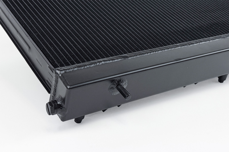 Subaru Forester XT Radiator - CSF - All Aluminum, 42mm 2-Row, 7235B - Satin Black - `06-`08