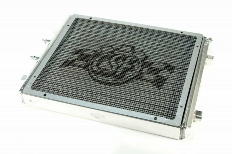 BMW M3 Heat Exchanger - Front - CSF - Polished Finish, Drop-in Fit - Silver - `14-`27