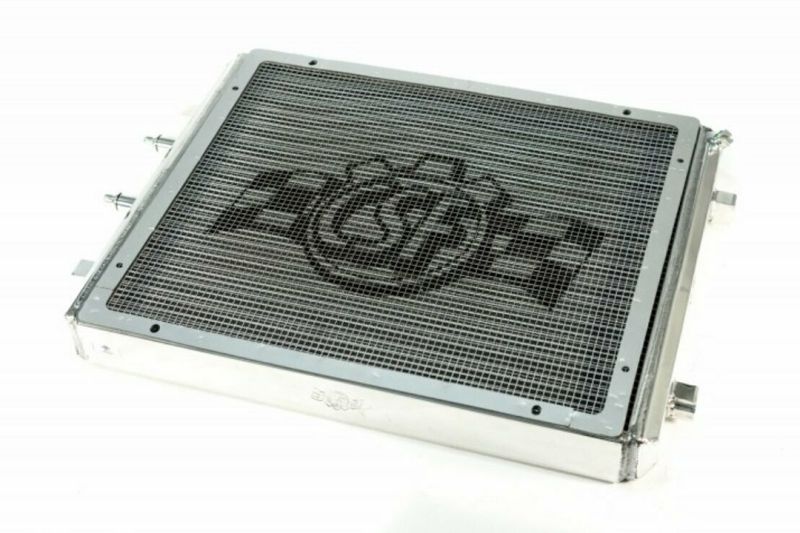 BMW M3 Heat Exchanger - Front - CSF - Polished Finish, Drop-in Fit - Silver - `14-`27