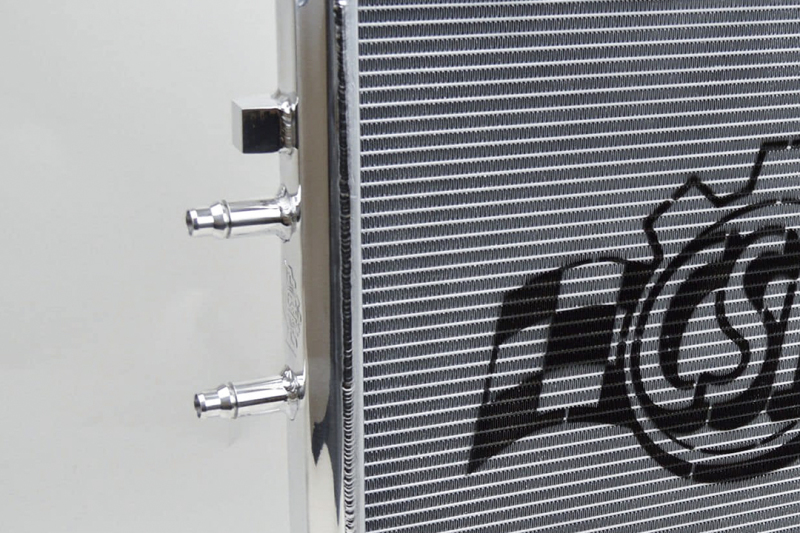 BMW M3 Heat Exchanger - Front - CSF - Polished Finish, Drop-in Fit - Silver - `14-`27