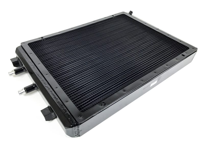 BMW M3 Heat Exchanger - Front - CSF - CSF #8075V, Semi-Gloss Black Finish, Dual-Pass Flow Structure - Black - `14-`27