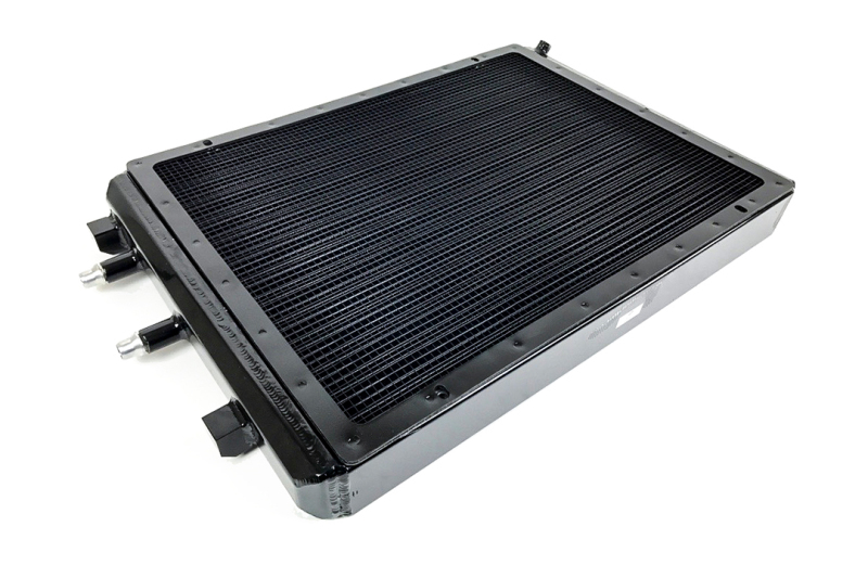 BMW M4 Heat Exchanger - Front - CSF - CSF #8075V, Semi-Gloss Black Finish, Dual-Pass Flow Structure - Black - `14-`27