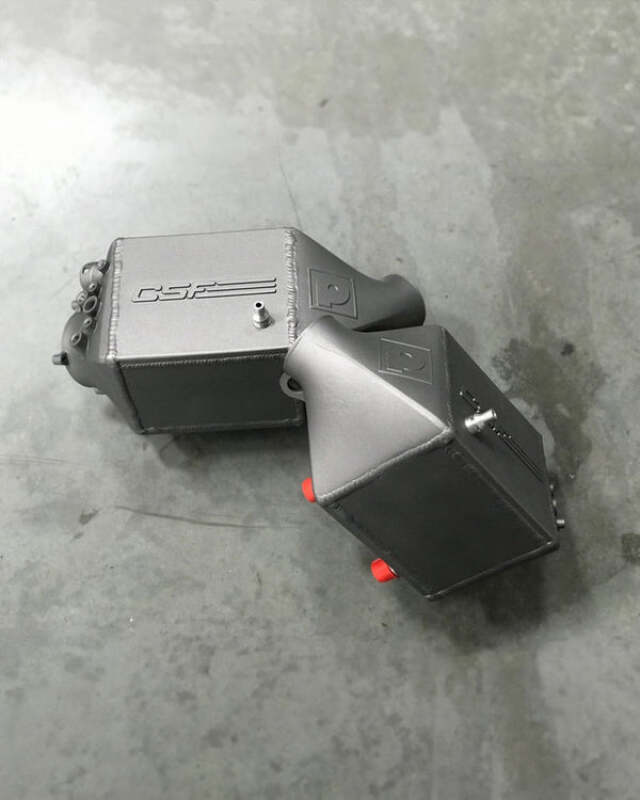 BMW M5 Charge-Air Cooler Set - CSF - Twin - Thermal Grey - `12-`16