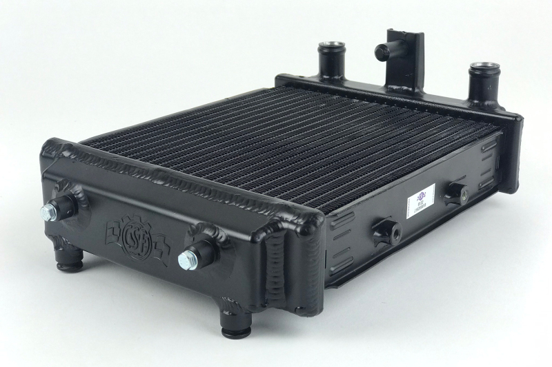 Volkswagen GTI Radiator - CSF - Quadruple Pass DSG Water/Auxiliary Engine Radiator with B-Tube Technology - Black - `15-`27