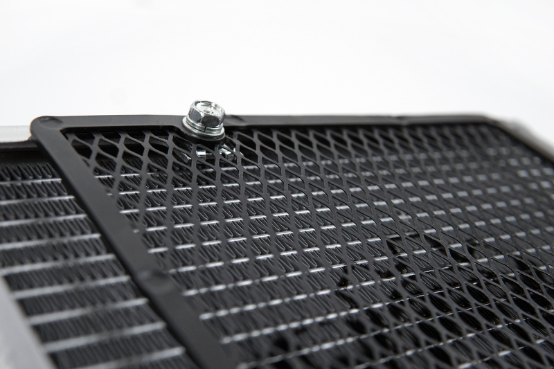 Mercedes-Benz AMG GT C Auxiliary Radiator - Left and Right - CSF - High-Performance All-Aluminum with Detachable Rock Guard and B-Tube Technology - Black - `18-`27