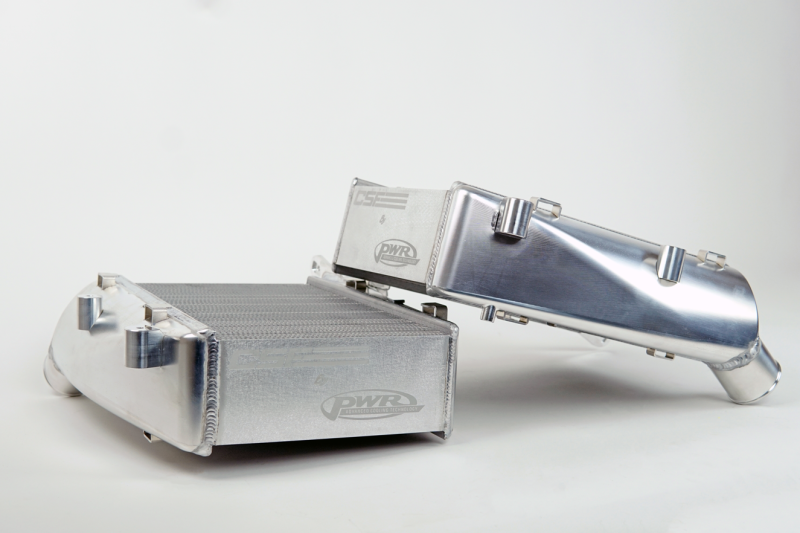 Audi RS6 Performance Intercooler System - CSF - Twin Intercooler Set with Formula-1 Grade Core by PWR - Raw Billet Aluminum - `20-`27