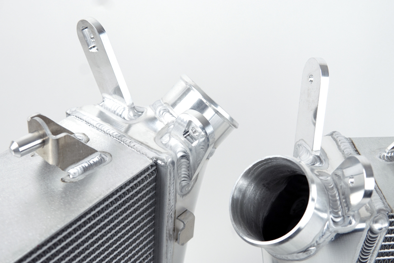 Audi RS6 Performance Intercooler System - CSF - Twin Intercooler Set with Formula-1 Grade Core by PWR - Raw Billet Aluminum - `20-`27