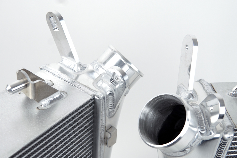 Audi RS6 Performance Intercooler System - CSF - Twin Intercooler Set with Formula-1 Grade Core by PWR - Raw Billet Aluminum - `20-`27