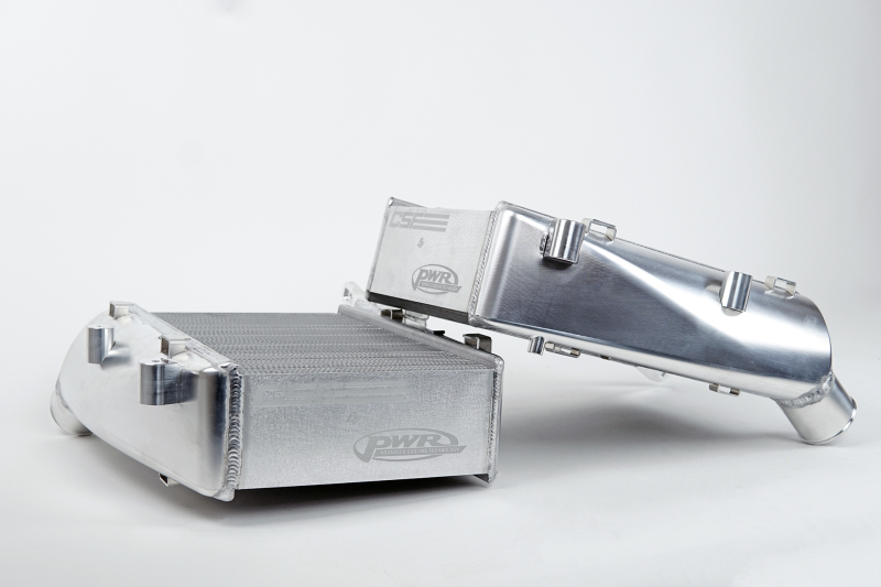 Audi RS7 Performance Intercooler System - CSF - Twin Intercooler Set with Formula-1 Grade Core by PWR - Raw Billet Aluminum - `20-`27