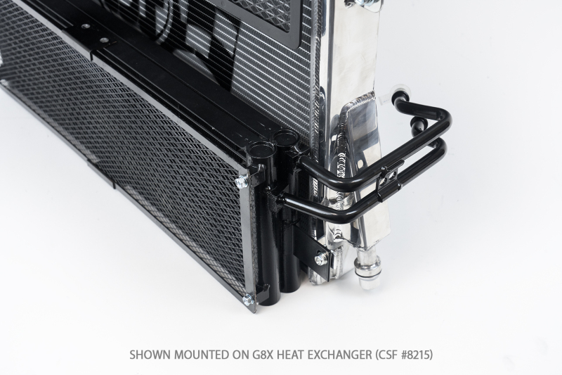 BMW M4 Transmission Oil Cooler - Front + Rear - CSF - ZF8 Dual-Core w/ Rock Guard - `21-`27