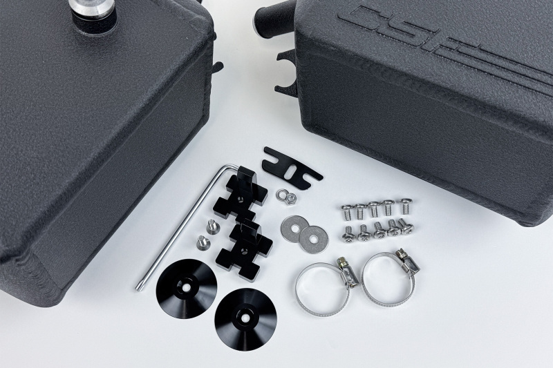 BMW X5M Charge-Air Cooler - CSF - OEM+ Crinkle Black Finish - Crinkle Black - `14-`27