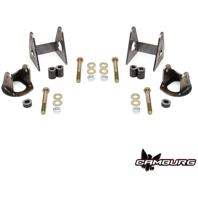 Ford Ranger Coilover Suspension Kit - Camburg - 2.0 Shock Upgrade Bracket Kit - `98-`12