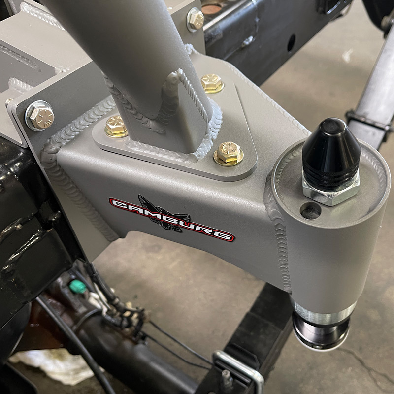 Ford Raptor Suspension Bump Stop Mounting Kit - Rear - Camburg - Bolt-on 2.5 - Textured Gray - `17-`20