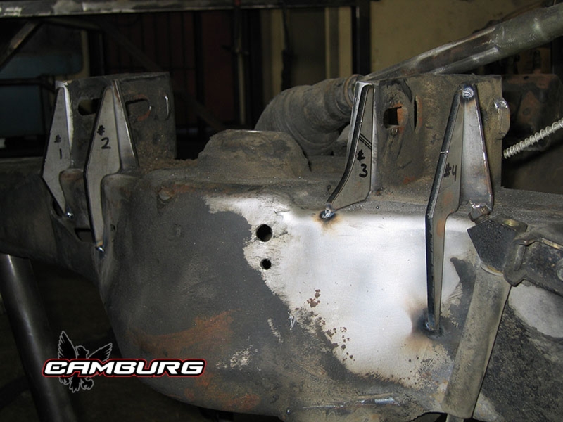 Ford Ranger Frame Gusset Kit - Camburg - `01-`12