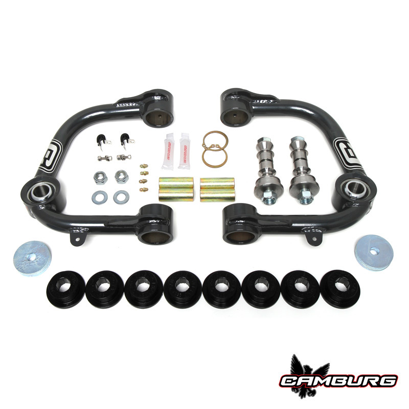 Toyota 4Runner Suspension Control Arm Kit - Camburg - Performance Uniball Upper Arms - Steel gray powder-coated - `96-`02