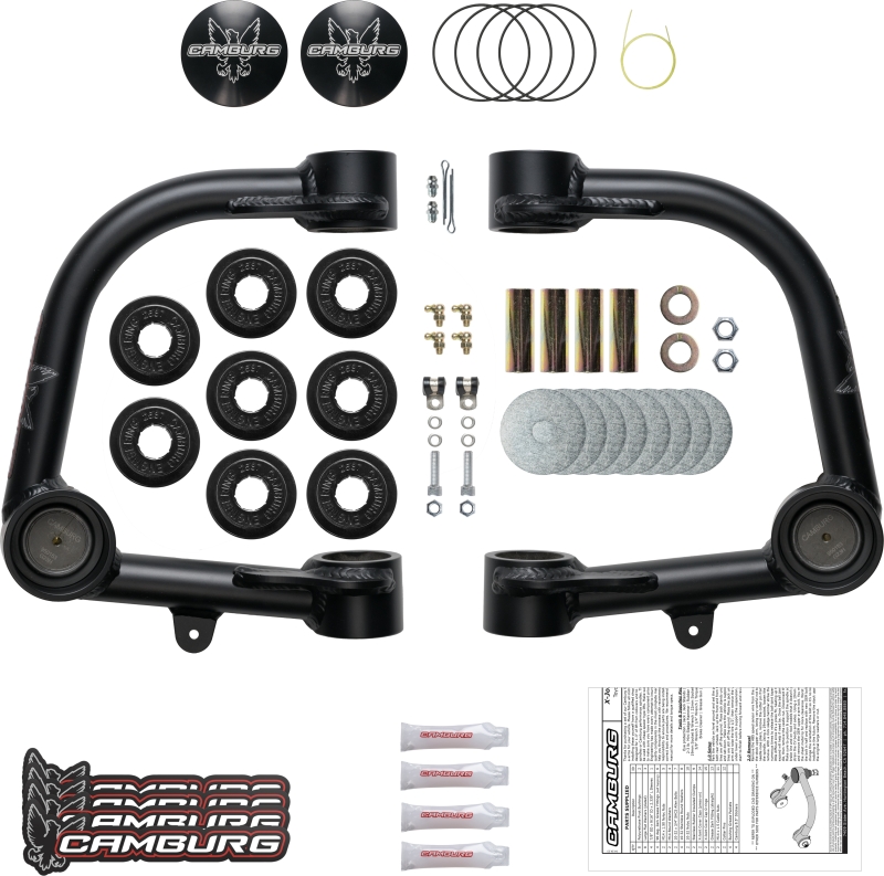 Toyota 4-Runner Suspension Control Arm Kit - Upper - Camburg - Performance X-Joint - `03-`23
