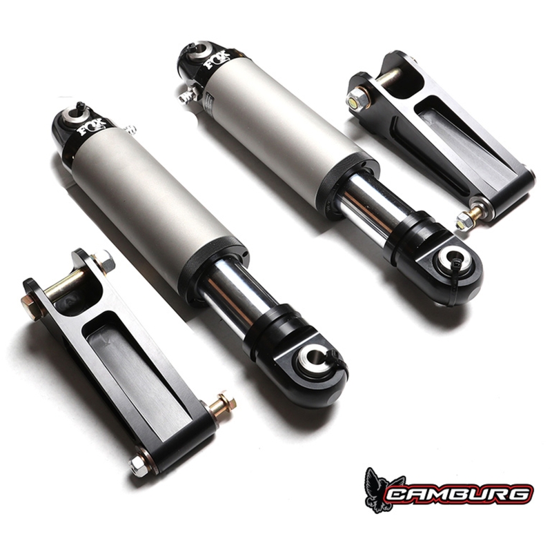 Toyota FJ Suspension Bump Stop Mount Kit - Front - Camburg - 2.5 Slapper with UCA Gussets - Gray - `03-`09