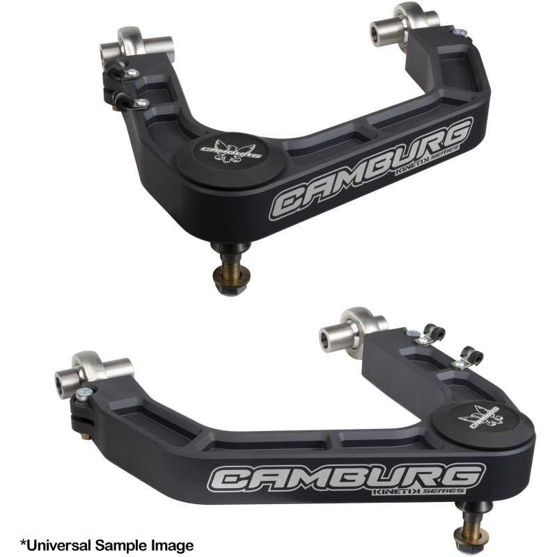 Toyota Prado Suspension Control Arm Kit - Camburg - KINETIK V2 Performance Billet Uniball - Gun Metal Gray - `03-`21