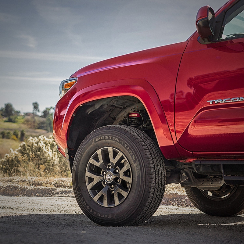 Toyota 4Runner Suspension Lift Kit - Front - Camburg - Dominator Preload Spacer - Red - `03-`24