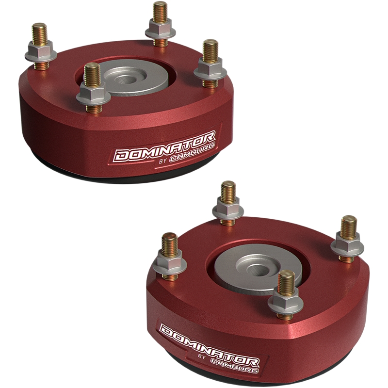 Toyota Tacoma Suspension Lift Kit - Front - Camburg - Dominator Preload System - Red - 2024+