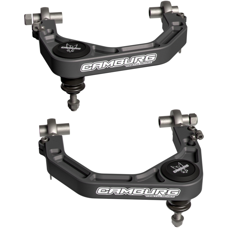 Toyota Tacoma Suspension Arms - Camburg - KINETIK V2 Performance Billet X-Joint XL - Gray - `24-`27