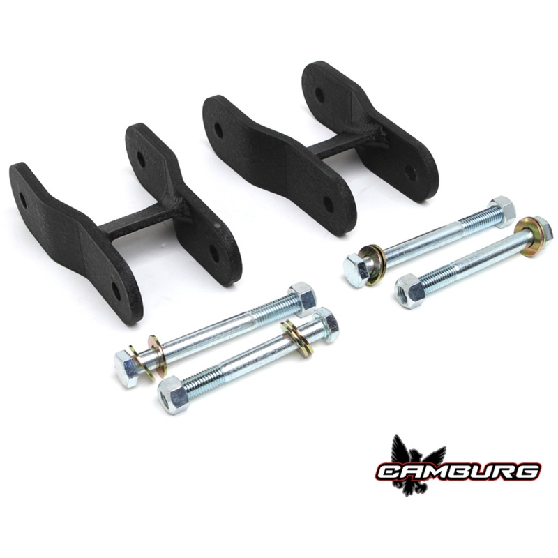 Toyota Tundra Leaf Spring Shackle Kit - Camburg - Extended Length MIG Shackles (1.50