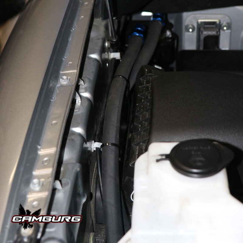 Toyota Tundra Engine Breather Kit - Camburg - Secondary Air Injection Pump Intake Relocation Kit - `07-`21