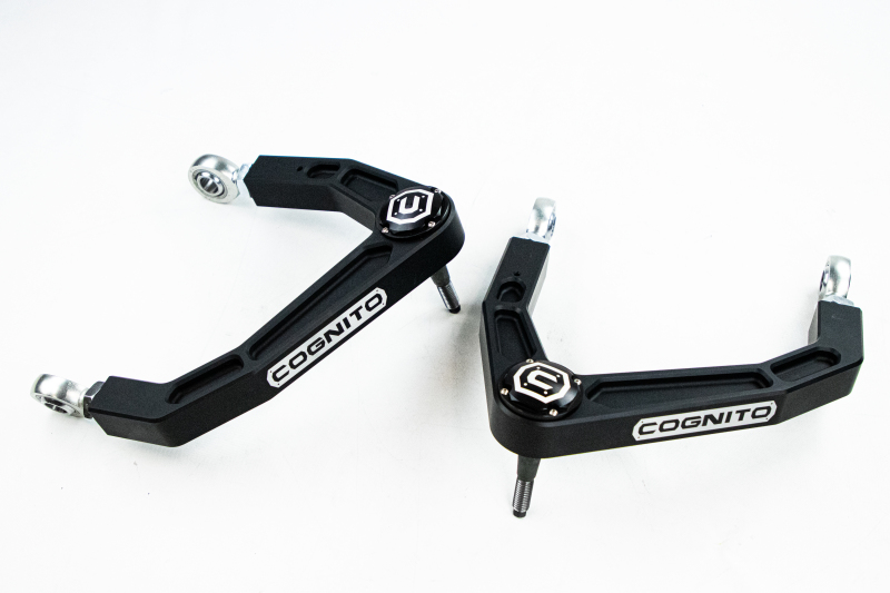 Chevrolet Silverado 1500 Trail Boss Upper Control Arm Kit - Front - Cognito - Billet, Delta Joint, Adjustable - `19-`26 Chevrolet Silverado 1500 Trail Boss Upper Control Arm Kit - Front - Cognito - Billet, Delta Joint, Adjustable - `19-`26