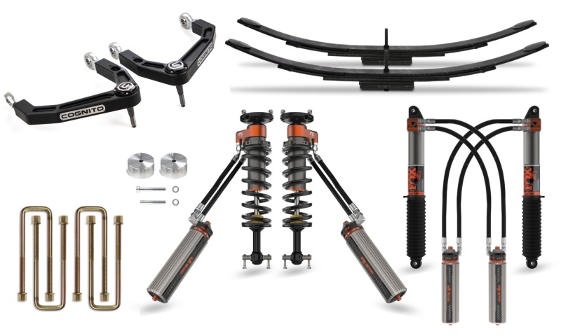 GMC Sierra 1500 Suspension Lift Kit - Front - Cognito - Ultimate Billet UCA with Fox FRS 3.0 IBP Shocks - `19-`25 GMC Sierra 1500 Suspension Lift Kit - Front - Cognito - Ultimate Billet UCA with Fox FRS 3.0 IBP Shocks - `19-`25