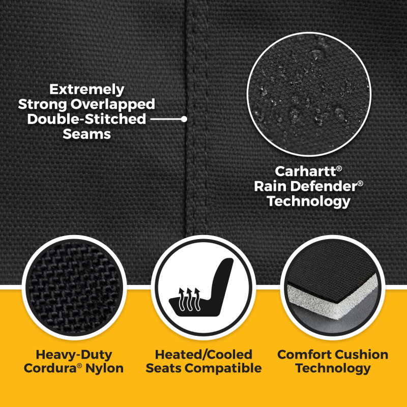 Jeep Wrangler Seat Cover - Front - Covercraft - Carhartt Super Dux Precision Fit - `24-`25